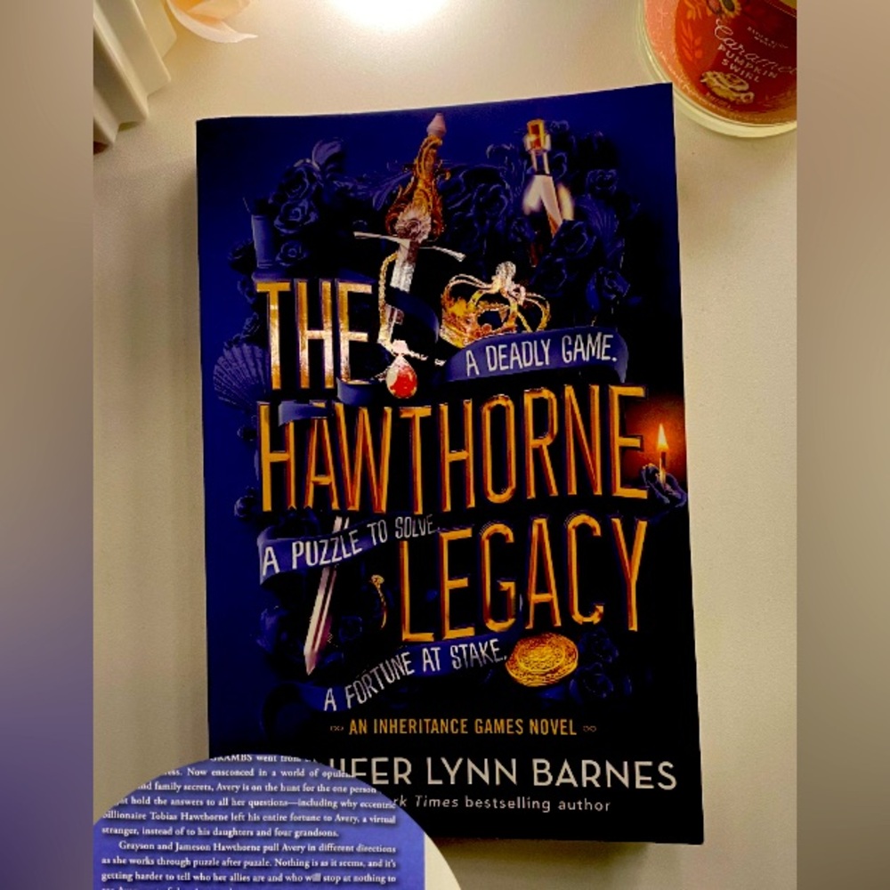 The Hawthorne Legacy book 3 from the Hawthorne series.